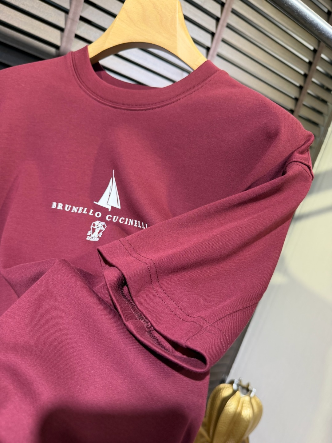 Brounello Cucinell&bc&库奇勒🎁2026SS新款圆领短袖T。采用定制高支数有机棉➕氨