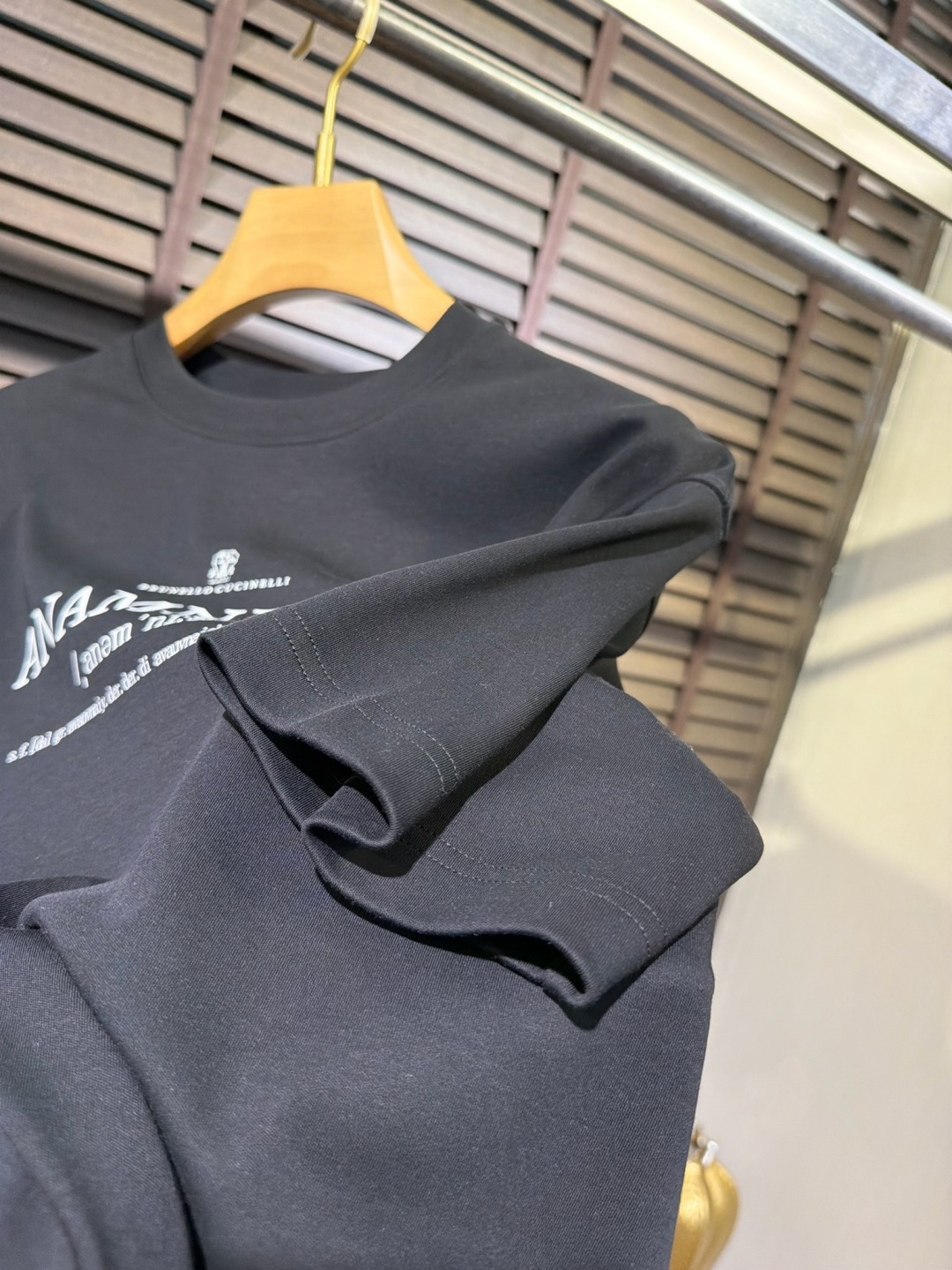 Brounello Cucinell&bc&库奇勒🎁2026SS新款圆领短袖T。采用定制高支数有机棉➕氨