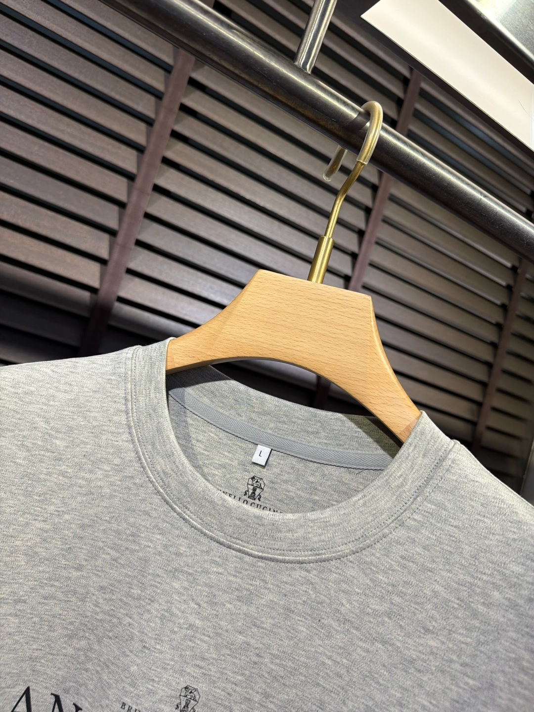 Brounello Cucinell&bc&库奇勒🎁2026SS新款圆领短袖T。采用定制高支数有机棉➕氨