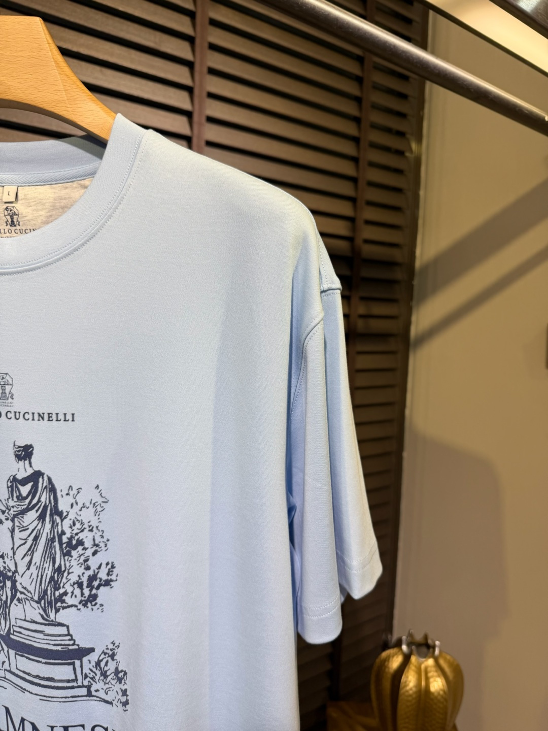 Brounello Cucinell&bc&库奇勒🎁2026SS新款圆领短袖T。采用定制高支数有机棉➕氨