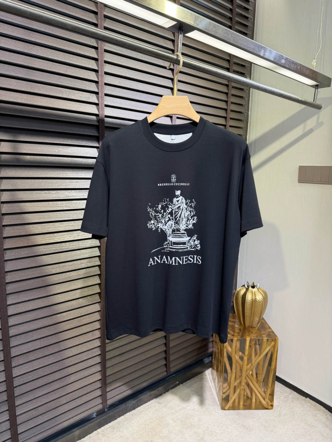 Brounello Cucinell&bc&库奇勒🎁2026SS新款圆领短袖T。采用定制高支数有机棉➕氨