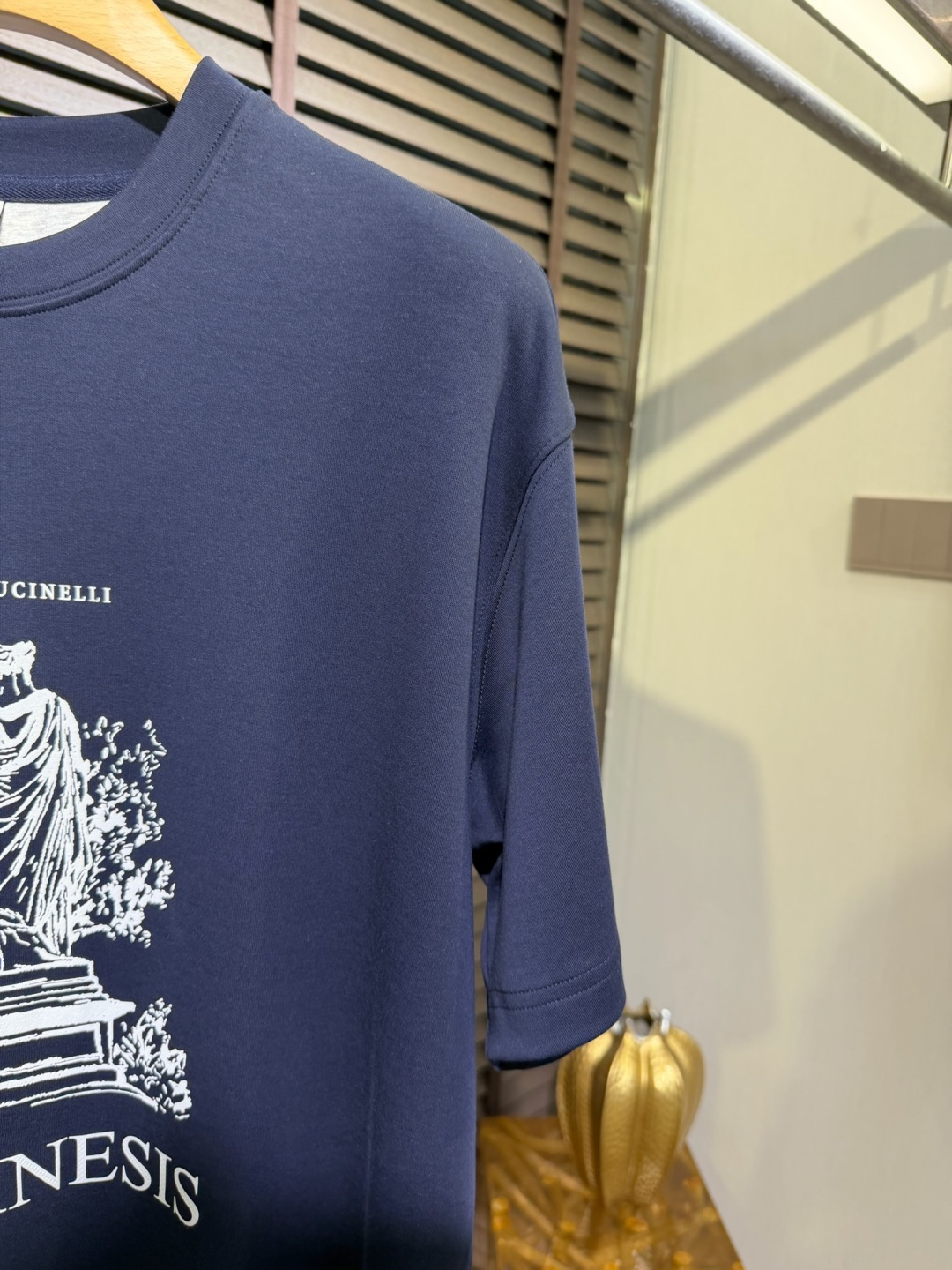Brounello Cucinell&bc&库奇勒🎁2026SS新款圆领短袖T。采用定制高支数有机棉➕氨