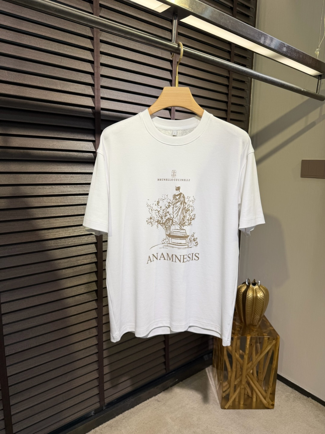 Brounello Cucinell&bc&库奇勒🎁2026SS新款圆领短袖T。采用定制高支数有机棉➕氨