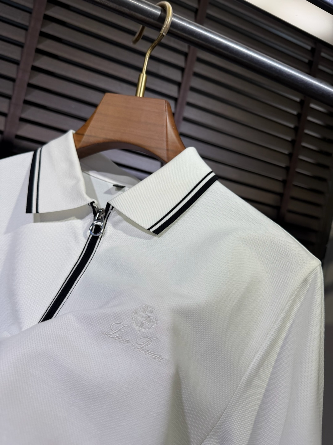 loro Pian&loro Piana&诺悠翩雅2026SS新款Polo衫。柜子最新款。采用定制棉➕再
