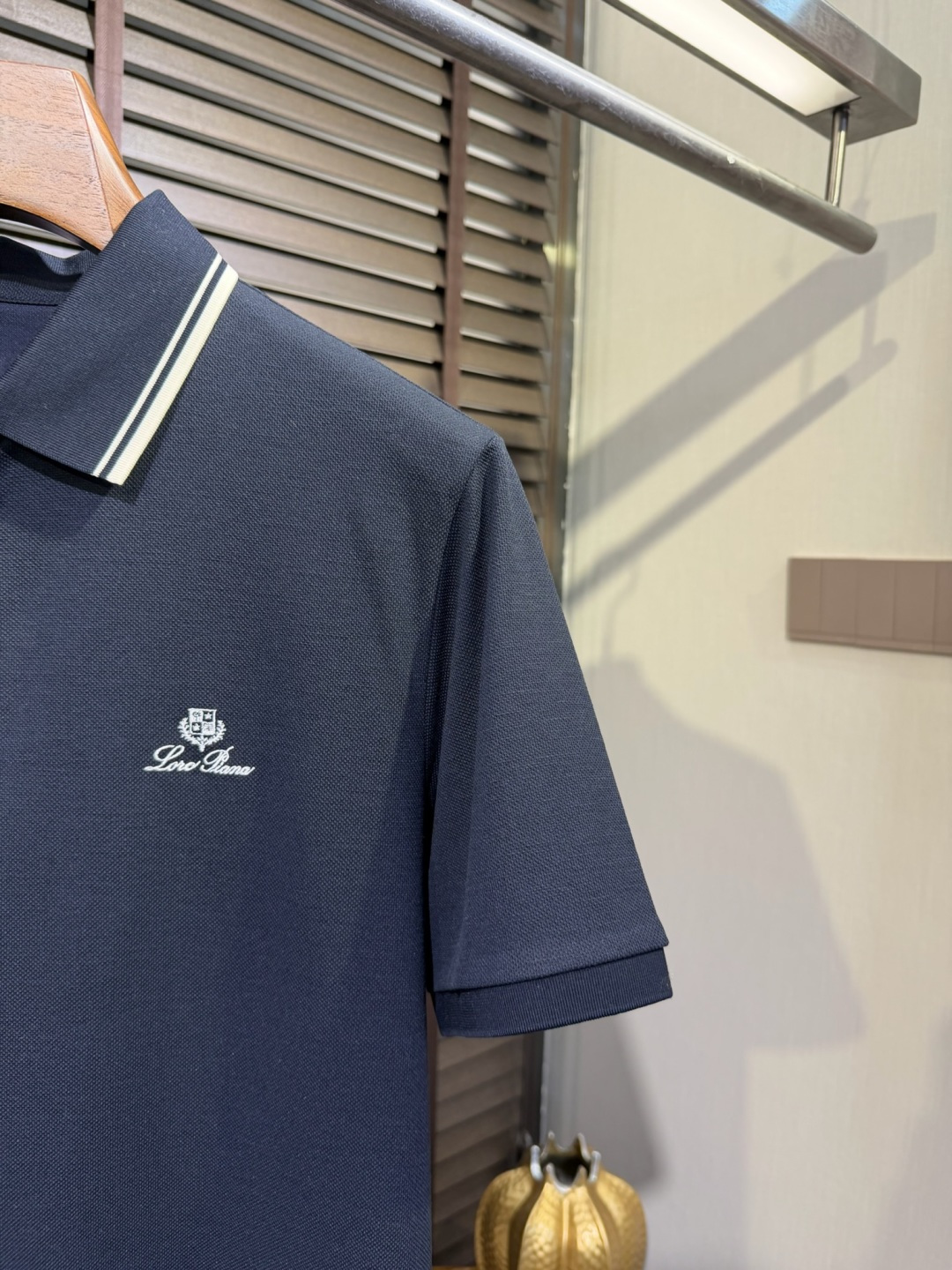 loro Pian&loro Piana&诺悠翩雅2026SS新款Polo衫。柜子最新款。采用定制棉➕再