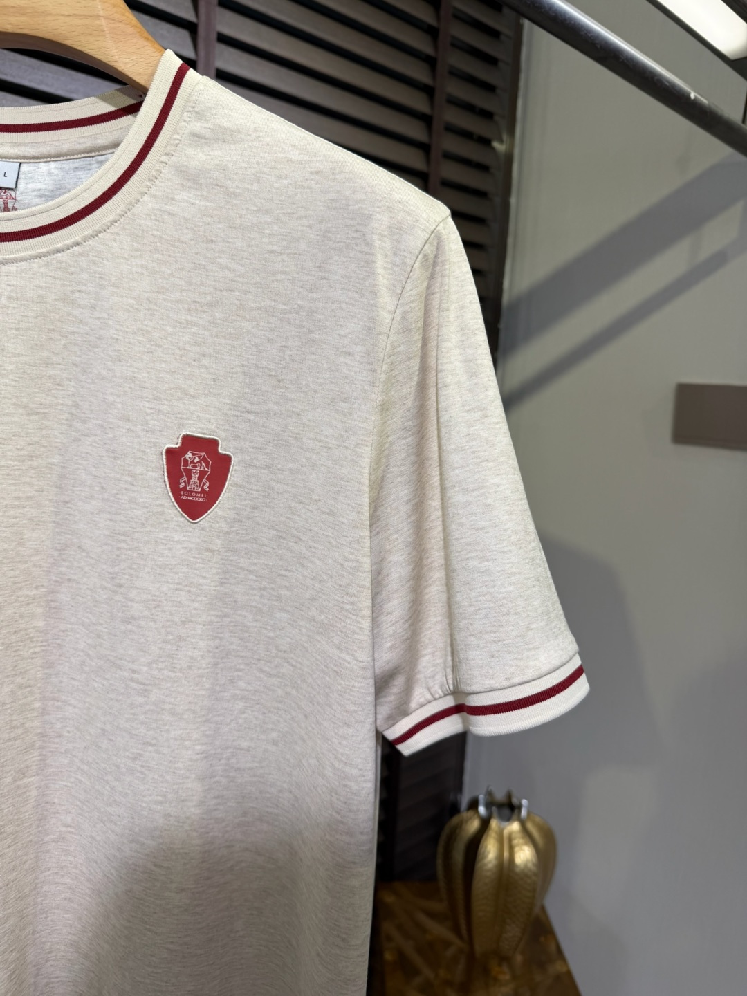 Brounello Cucinell&bc&库奇勒🎁2026SS新款圆领短袖T。采用定制高支数87%棉➕