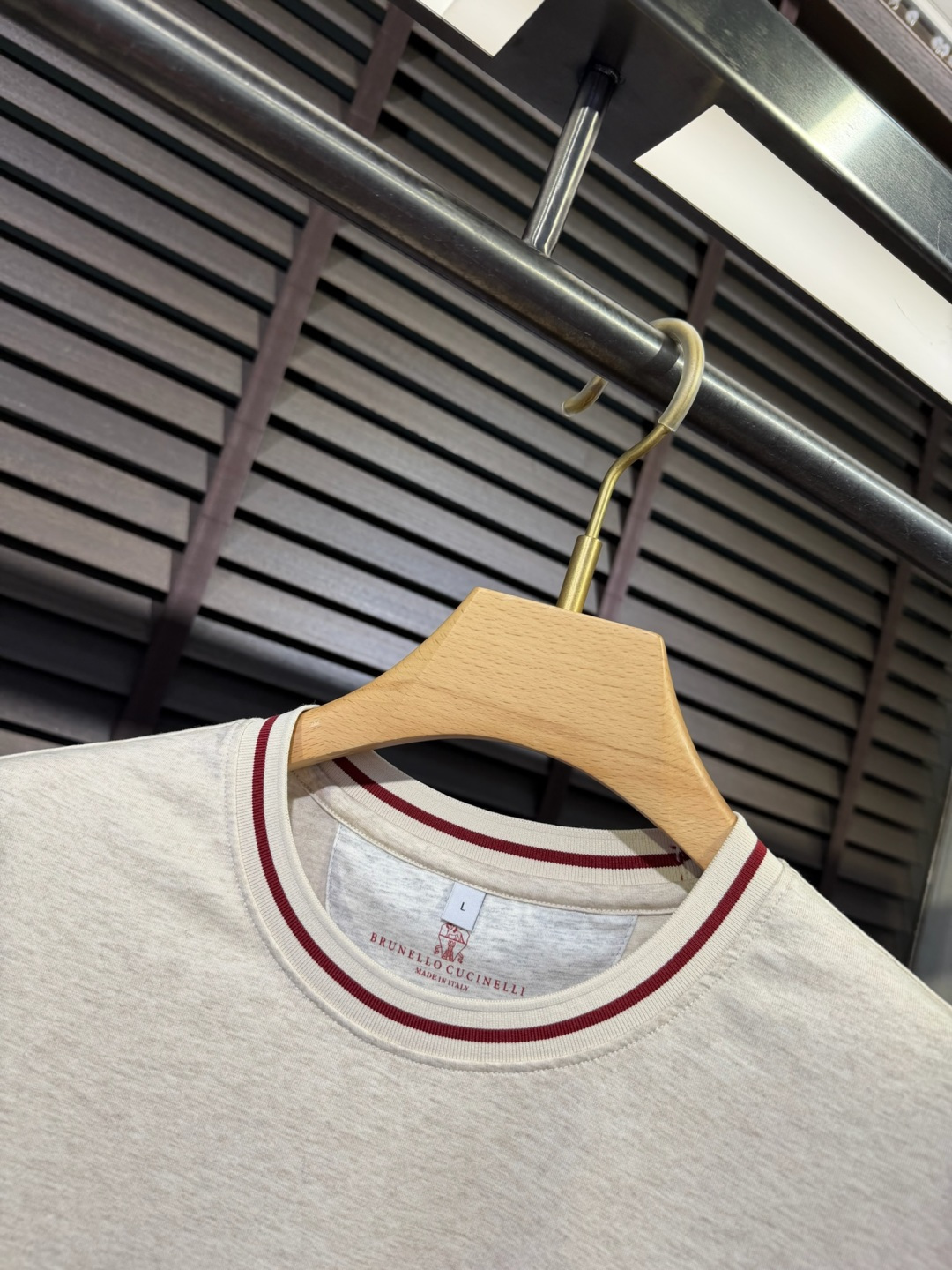 Brounello Cucinell&bc&库奇勒🎁2026SS新款圆领短袖T。采用定制高支数87%棉➕