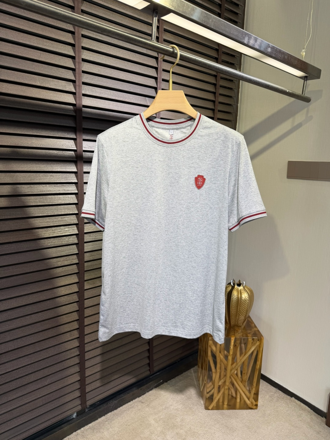 Brounello Cucinell&bc&库奇勒🎁2026SS新款圆领短袖T。采用定制高支数87%棉➕