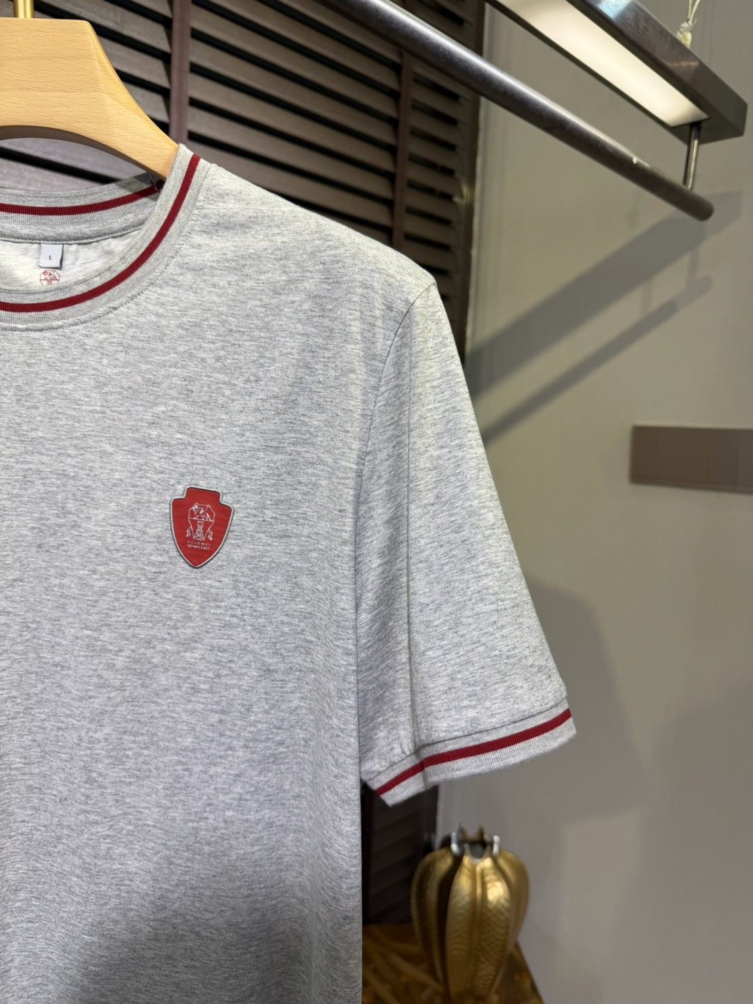 Brounello Cucinell&bc&库奇勒🎁2026SS新款圆领短袖T。采用定制高支数87%棉➕