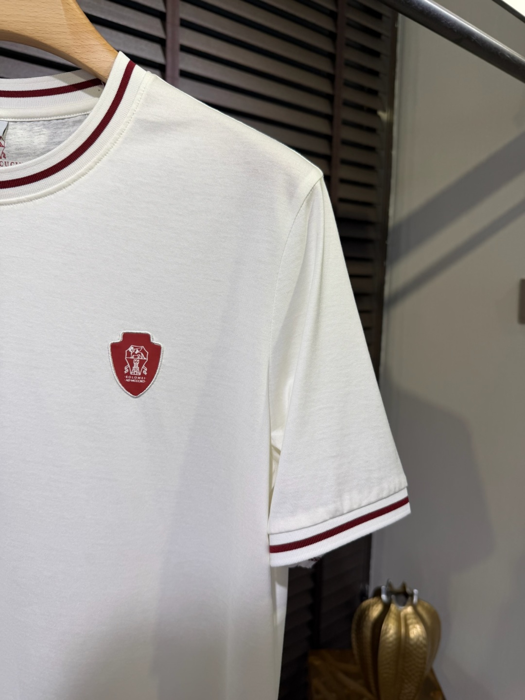 Brounello Cucinell&bc&库奇勒🎁2026SS新款圆领短袖T。采用定制高支数87%棉➕