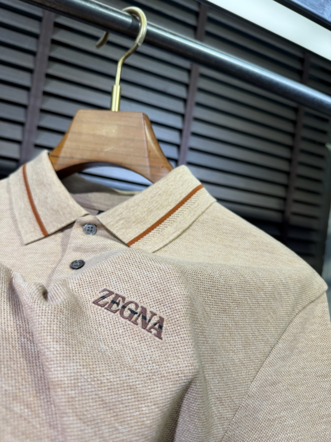 zEGN&杰尼🦷2026SS新款Polo衫。采用定制精苏棉➕氨纶混纺网眼珠地面料，抗皱吸汗速干，软糯亲肤