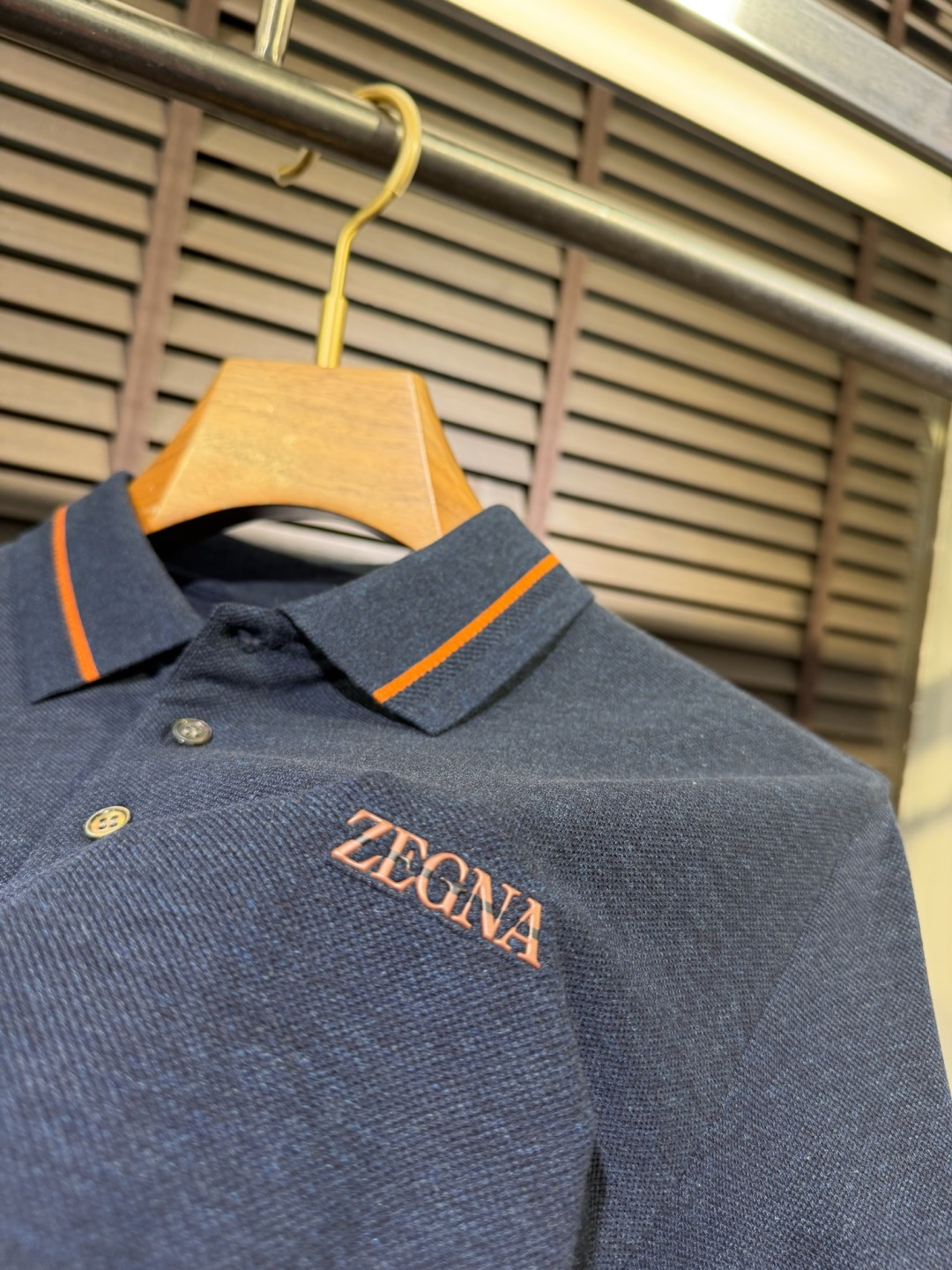 zEGN&杰尼🦷2026SS新款Polo衫。采用定制精苏棉➕氨纶混纺网眼珠地面料，抗皱吸汗速干，软糯亲肤