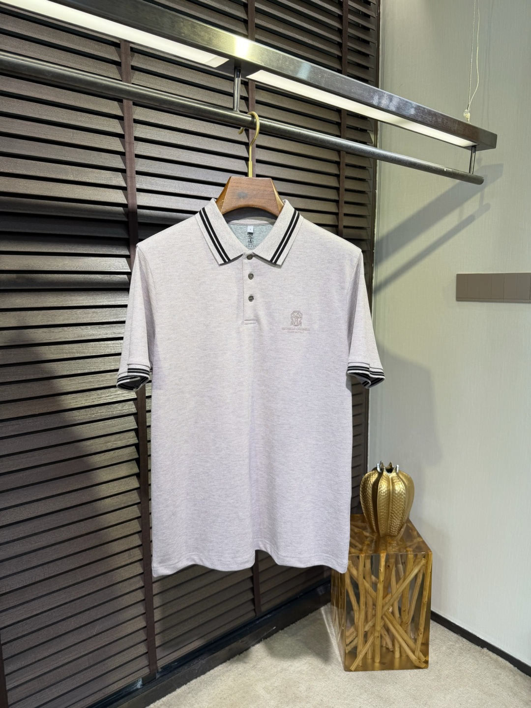 Brounello Cucinell&bc&库奇勒🎁2026SS新款Polo衫。采用定制精苏棉➕氨纶混纺