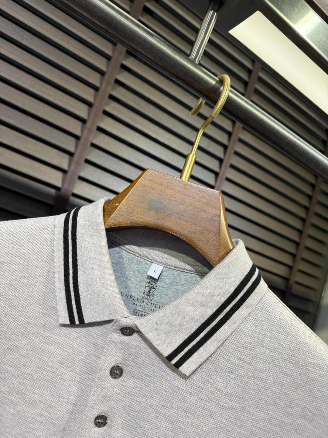 Brounello Cucinell&bc&库奇勒🎁2026SS新款Polo衫。采用定制精苏棉➕氨纶混纺