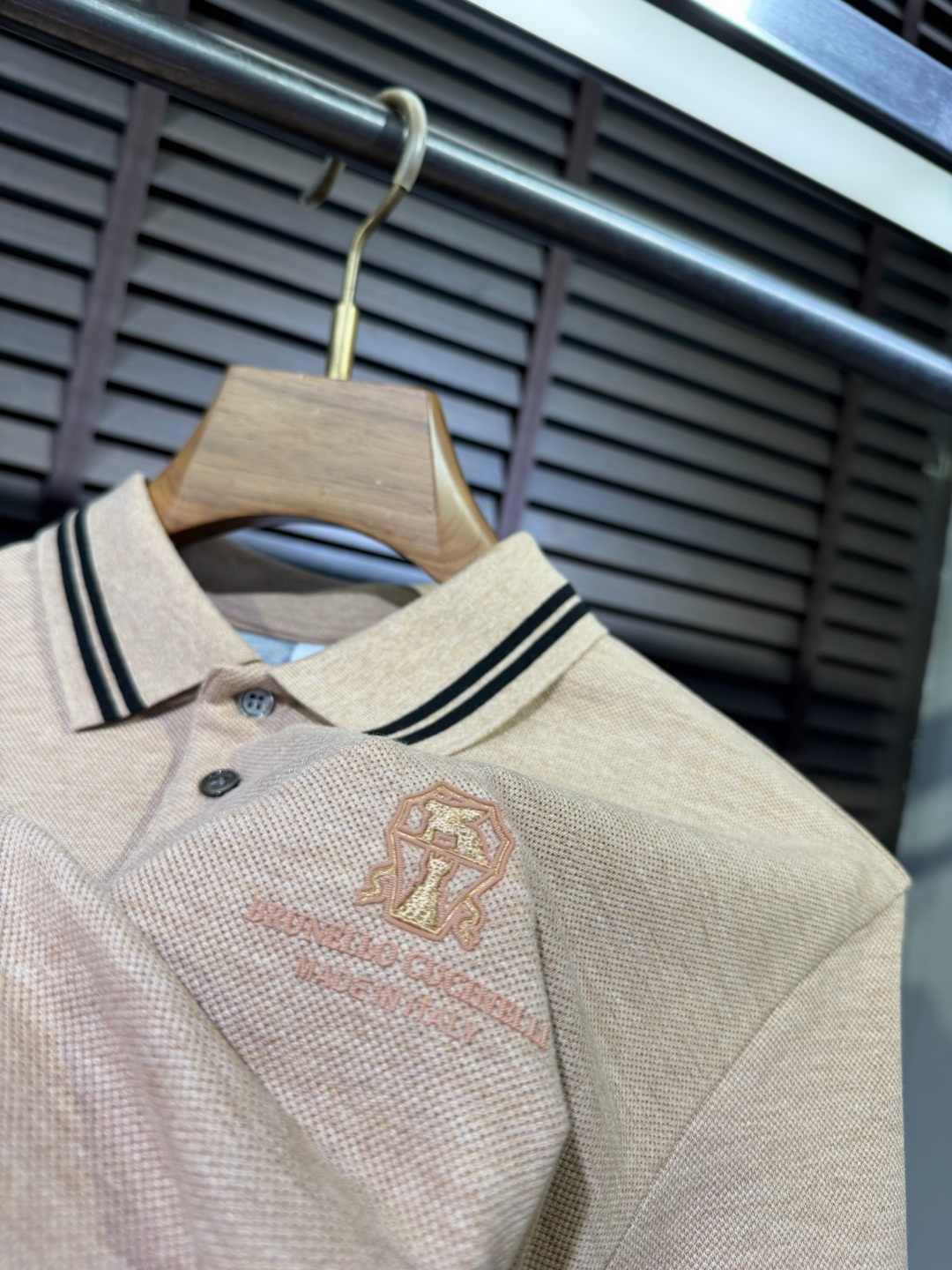 Brounello Cucinell&bc&库奇勒🎁2026SS新款Polo衫。采用定制精苏棉➕氨纶混纺