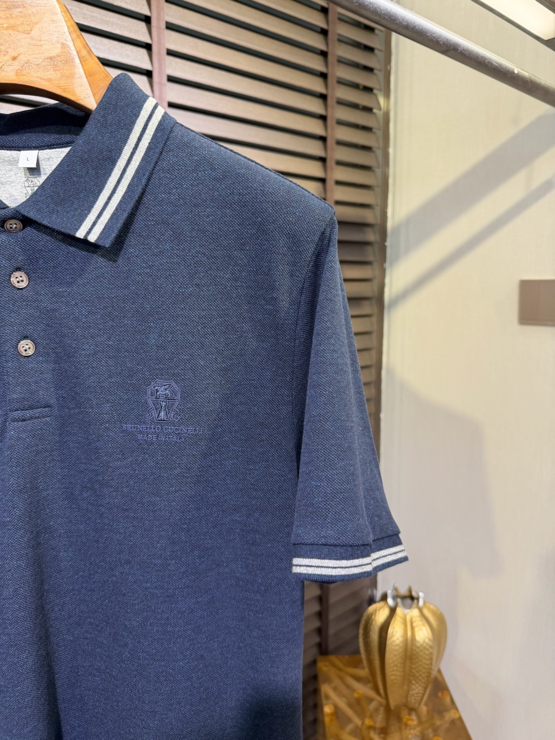 Brounello Cucinell&bc&库奇勒🎁2026SS新款Polo衫。采用定制精苏棉➕氨纶混纺