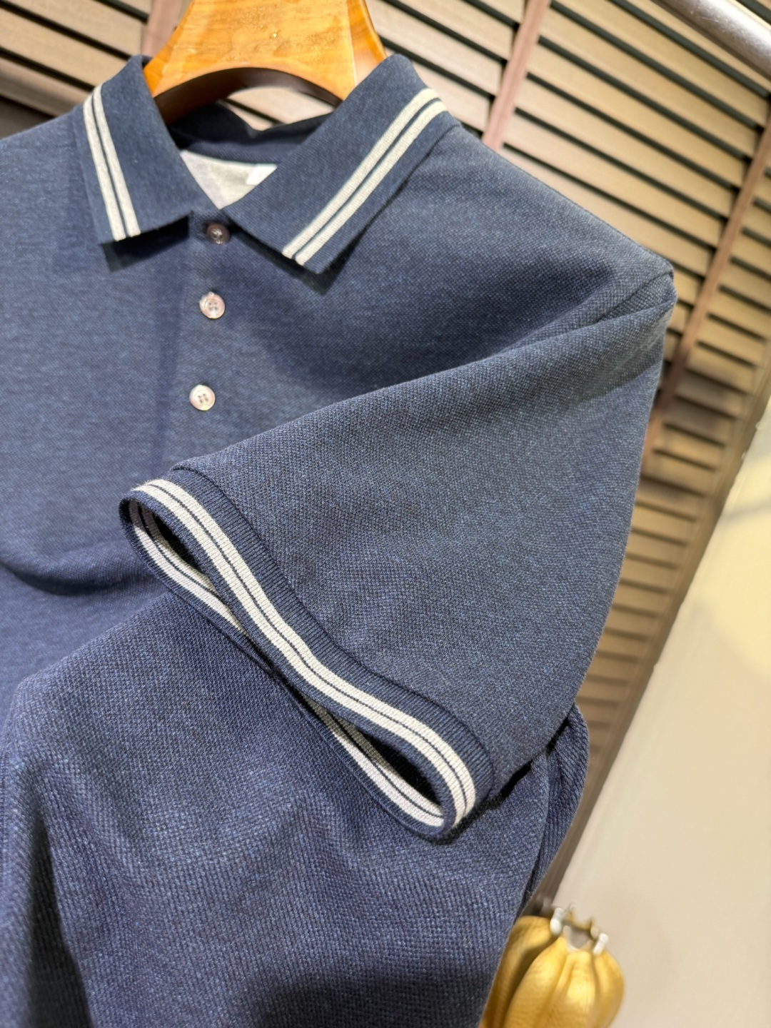 Brounello Cucinell&bc&库奇勒🎁2026SS新款Polo衫。采用定制精苏棉➕氨纶混纺