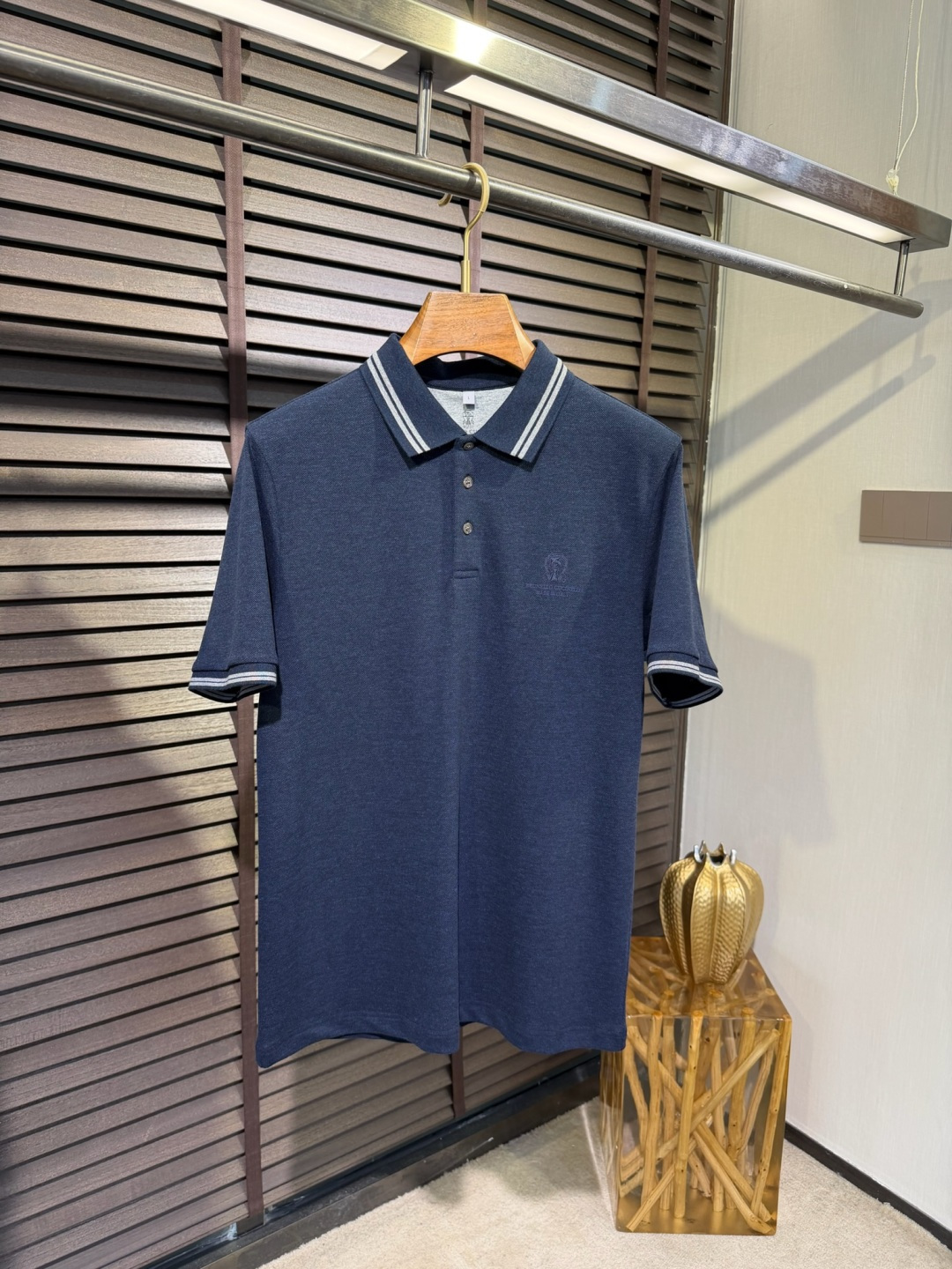 Brounello Cucinell&bc&库奇勒🎁2026SS新款Polo衫。采用定制精苏棉➕氨纶混纺
