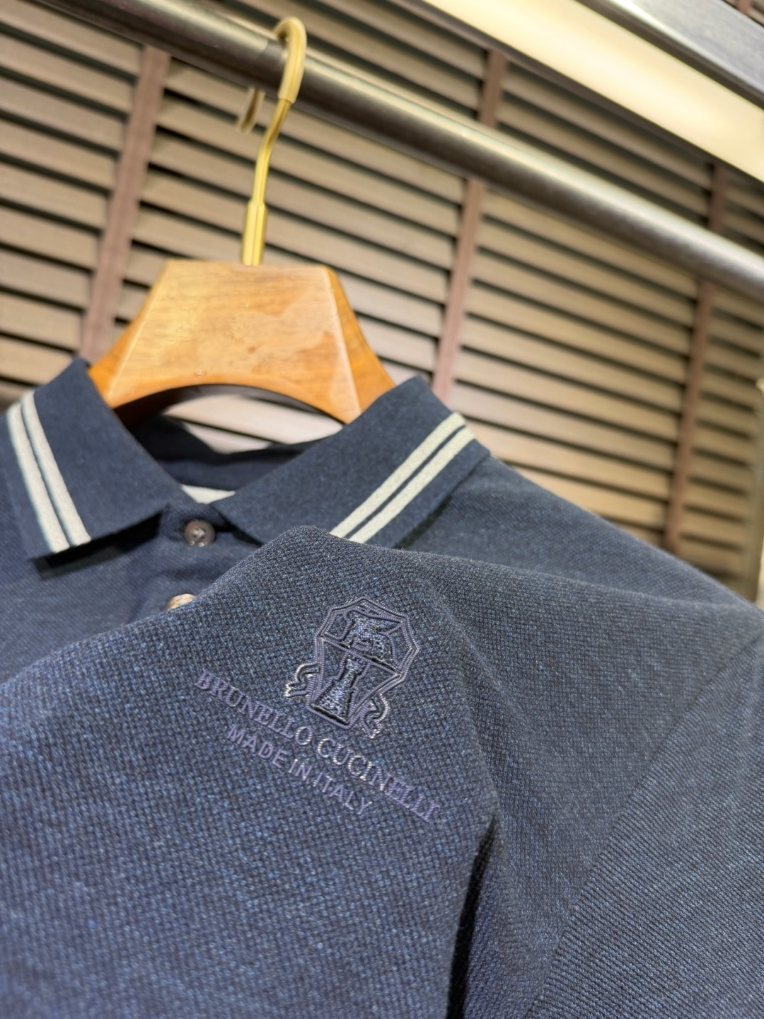 Brounello Cucinell&bc&库奇勒🎁2026SS新款Polo衫。采用定制精苏棉➕氨纶混纺