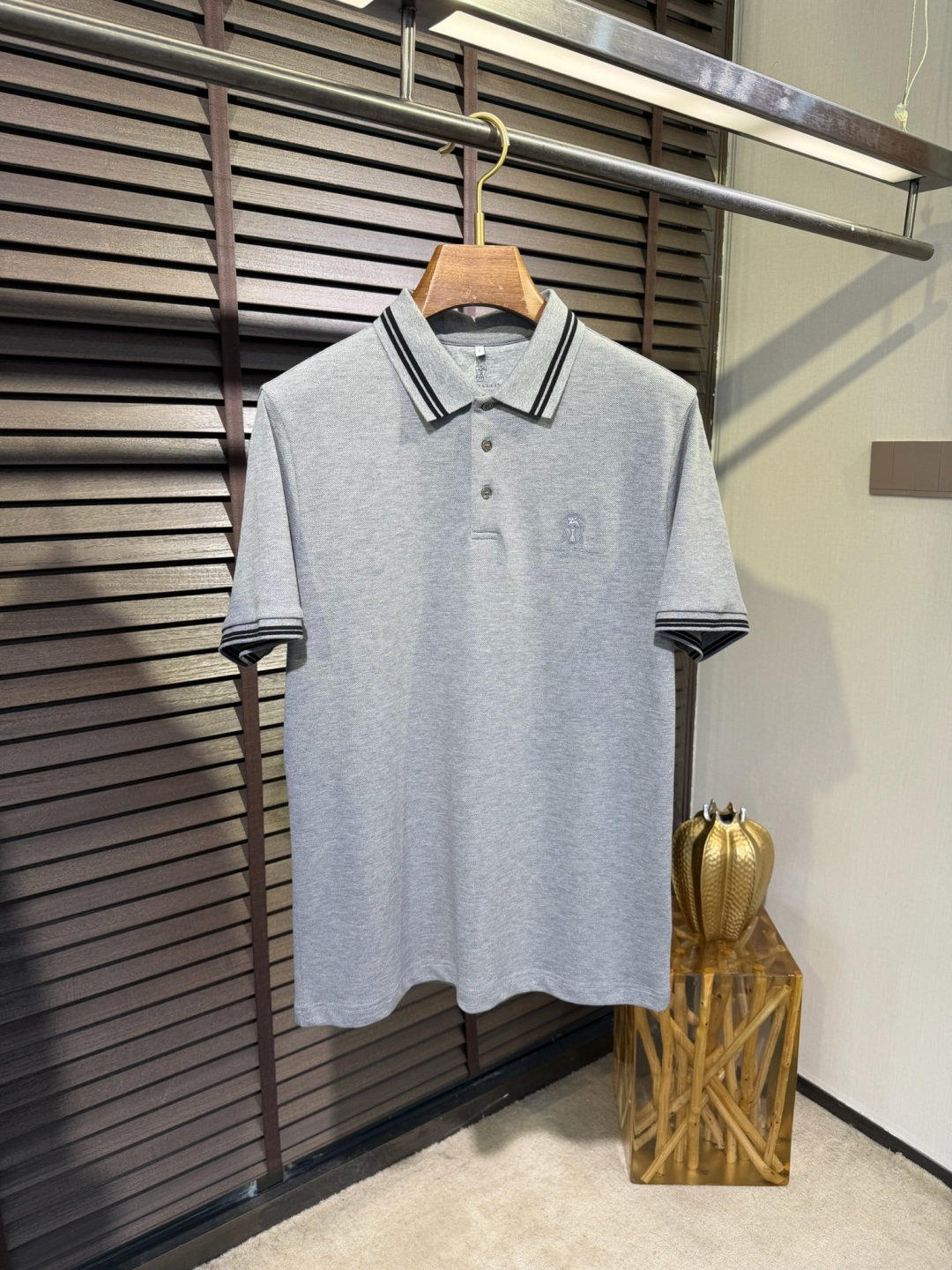 Brounello Cucinell&bc&库奇勒🎁2026SS新款Polo衫。采用定制精苏棉➕氨纶混纺