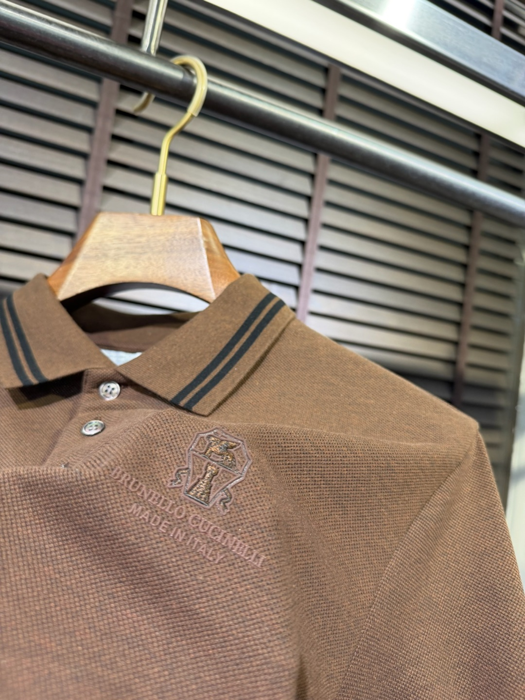 Brounello Cucinell&bc&库奇勒🎁2026SS新款Polo衫。采用定制精苏棉➕氨纶混纺