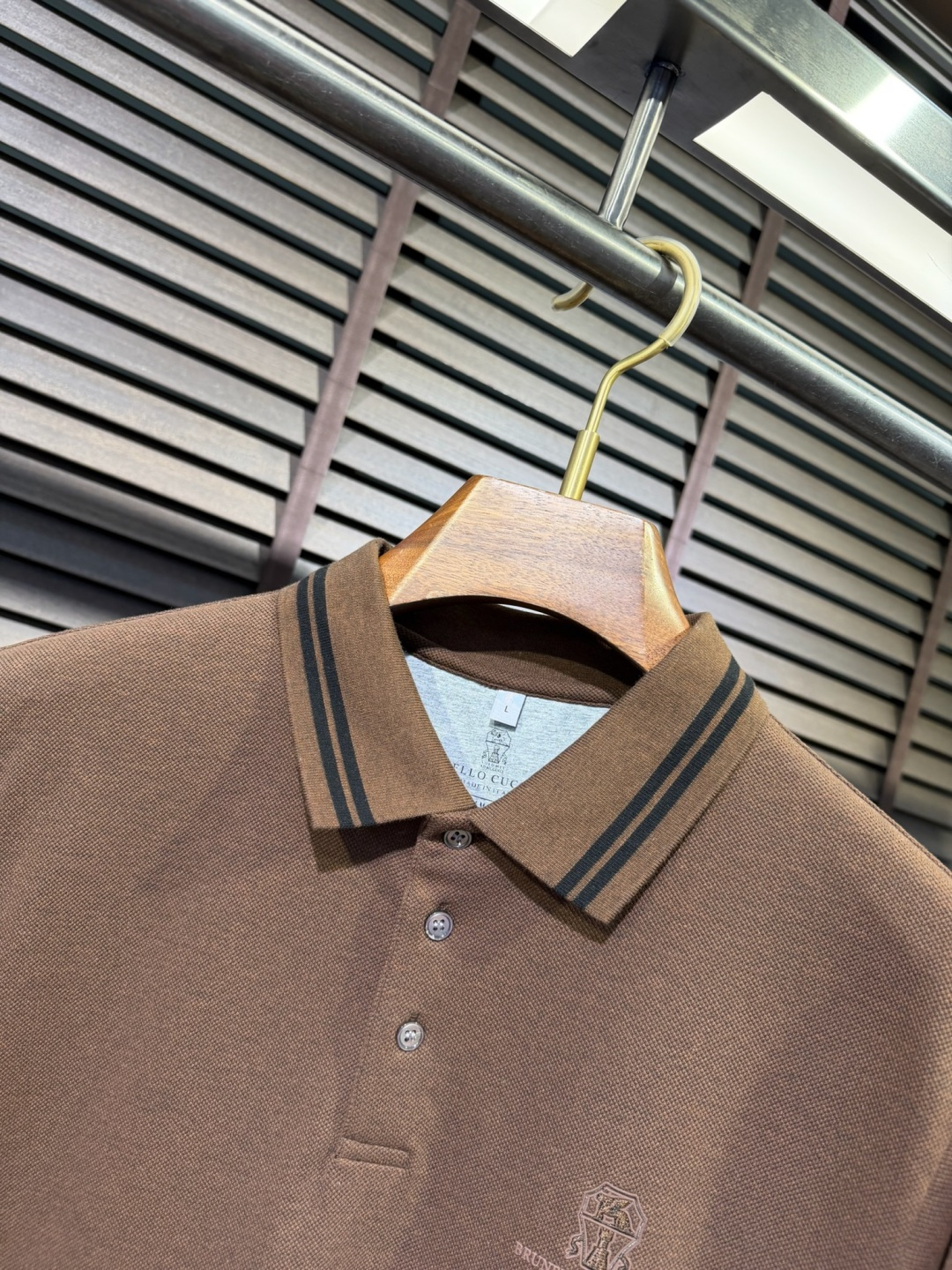 Brounello Cucinell&bc&库奇勒🎁2026SS新款Polo衫。采用定制精苏棉➕氨纶混纺