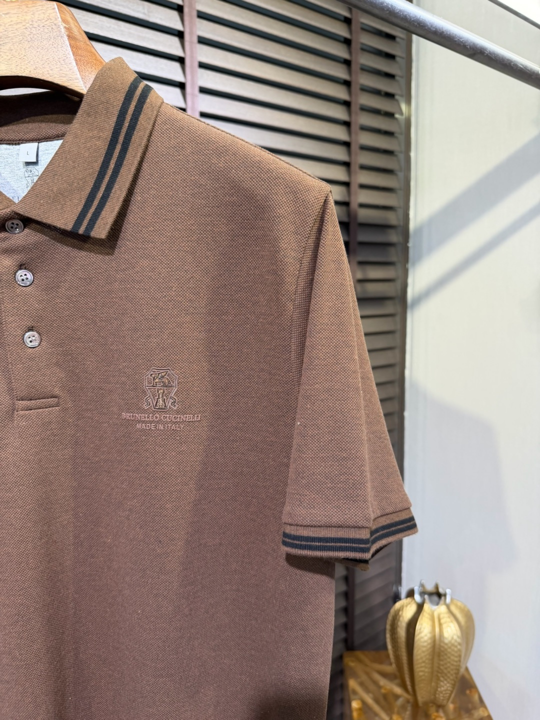 Brounello Cucinell&bc&库奇勒🎁2026SS新款Polo衫。采用定制精苏棉➕氨纶混纺