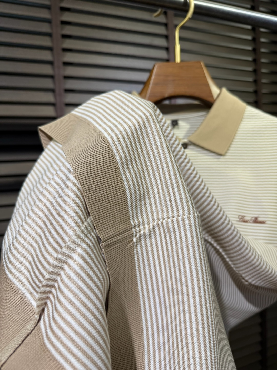 loro Pian&loro Piana&诺悠翩雅2026SS新款翻领Polo衫。采用定制精苏棉➕环保聚