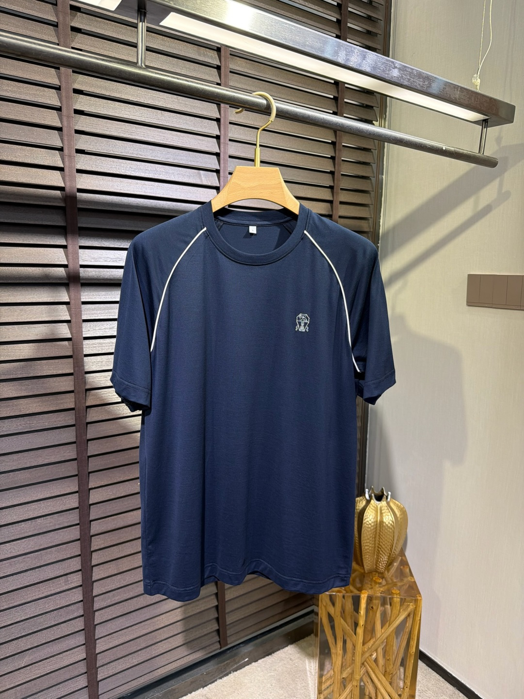 Brounello Cucinell&bc&库奇勒🎁2026SS新款圆领短袖T。采用定制高支数87%棉➕