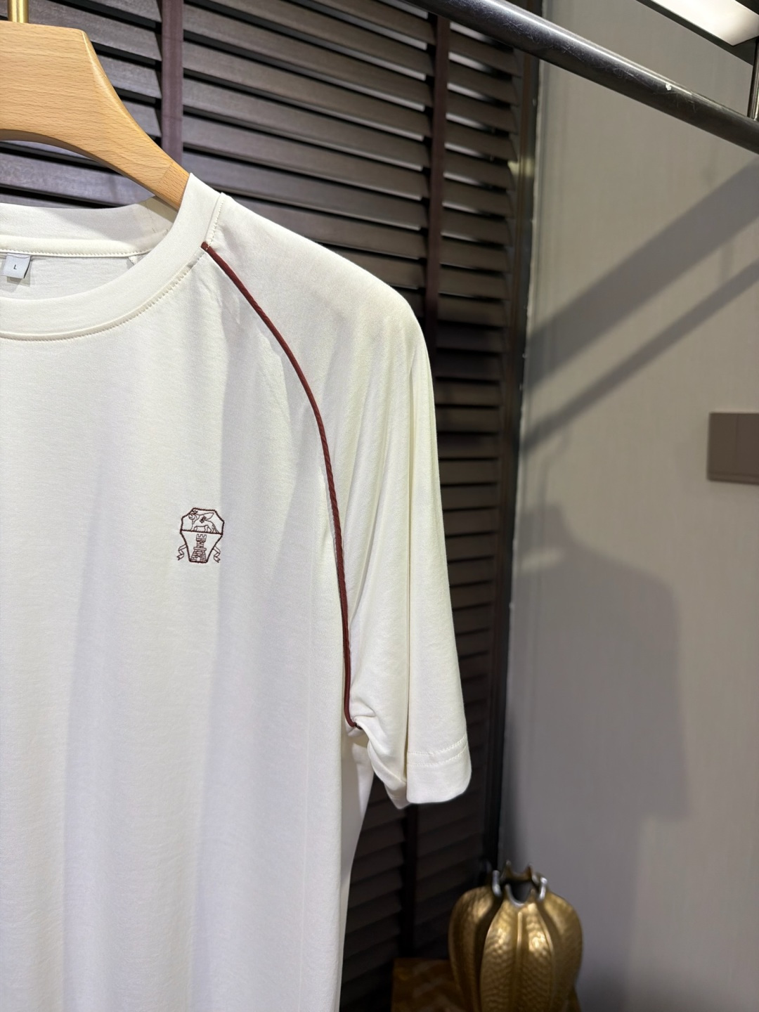 Brounello Cucinell&bc&库奇勒🎁2026SS新款圆领短袖T。采用定制高支数87%棉➕