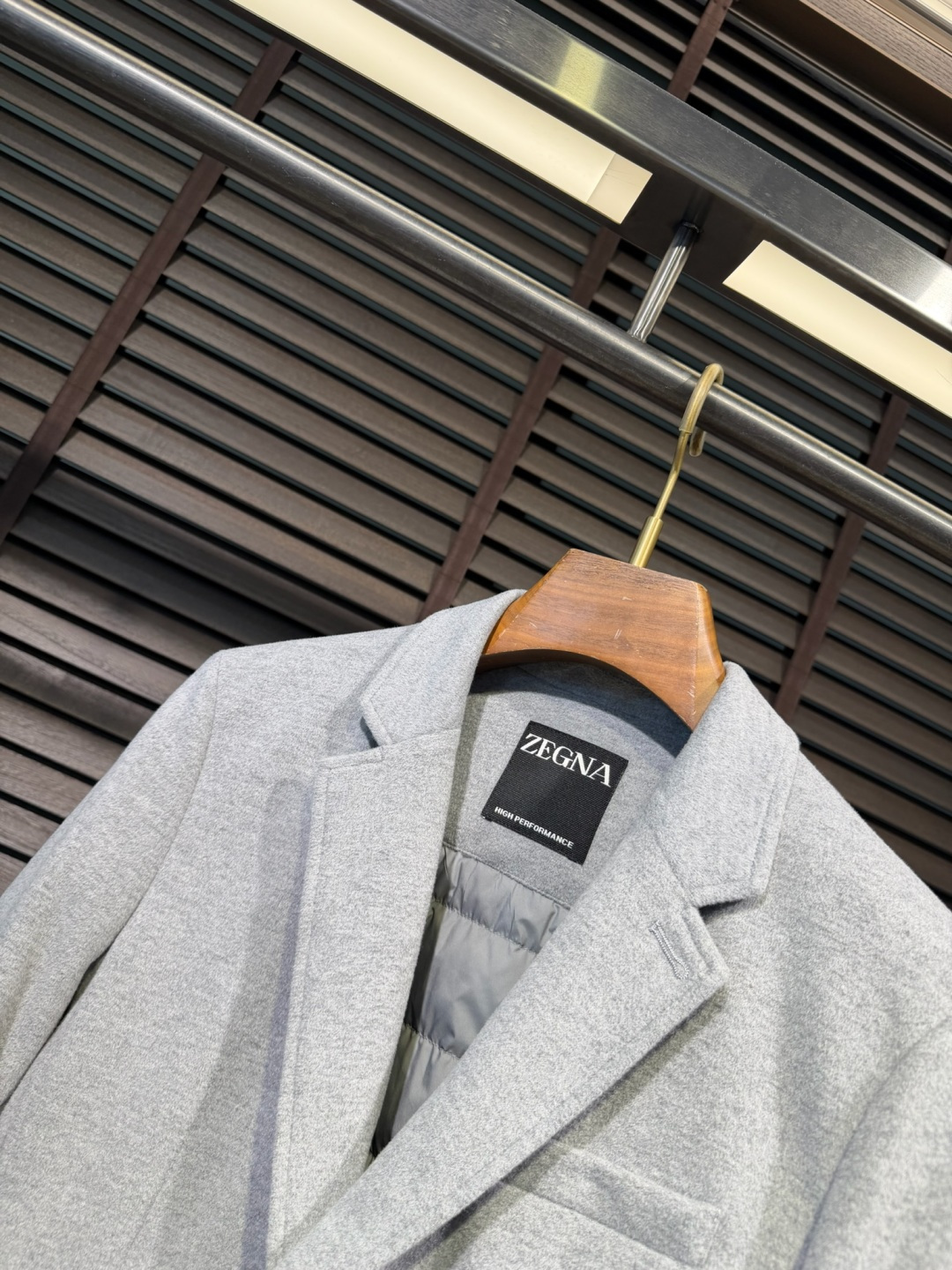 Zegn&杰尼🦷FW2026 Cashmere wool down suit 【Fabric/面料】羊绒羊毛混纺➕环保聚 Zegn&杰尼🦷FW2026 Cashmere wool down suit 【Fabric/面料】羊绒羊毛混纺➕环保聚