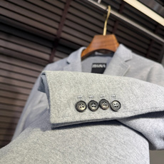 Zegn&杰尼🦷FW2026 Cashmere wool down suit 【Fabric/面料】羊绒羊毛混纺➕环保聚 Zegn&杰尼🦷FW2026 Cashmere wool down suit 【Fabric/面料】羊绒羊毛混纺➕环保聚