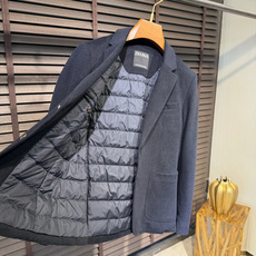 Zegn&杰尼🦷FW2026 Cashmere wool down suit 【Fabric/面料】羊绒羊毛混纺➕环保聚 Zegn&杰尼🦷FW2026 Cashmere wool down suit 【Fabric/面料】羊绒羊毛混纺➕环保聚
