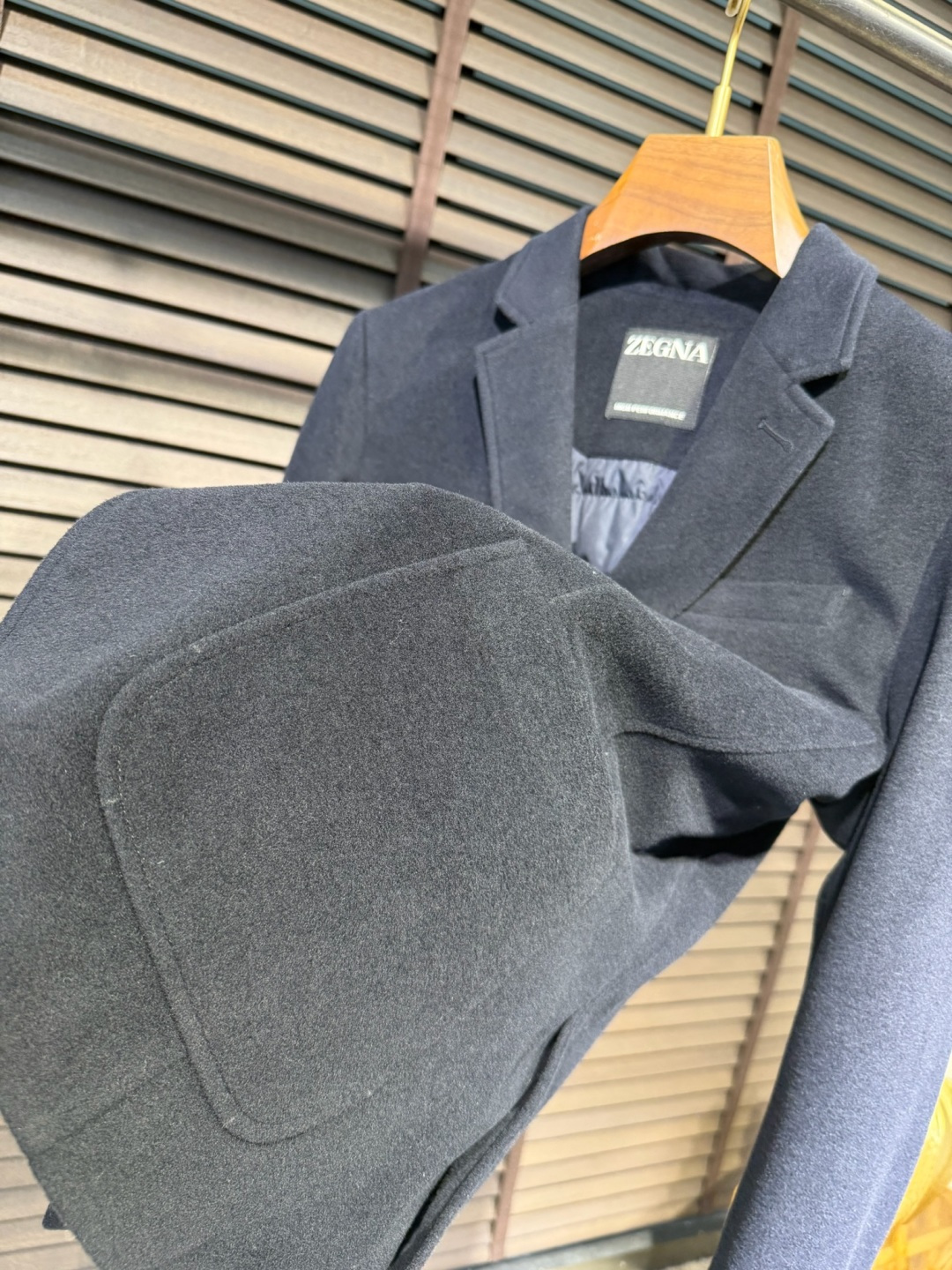 Zegn&杰尼🦷FW2026 Cashmere wool down suit 【Fabric/面料】羊绒羊毛混纺➕环保聚 Zegn&杰尼🦷FW2026 Cashmere wool down suit 【Fabric/面料】羊绒羊毛混纺➕环保聚