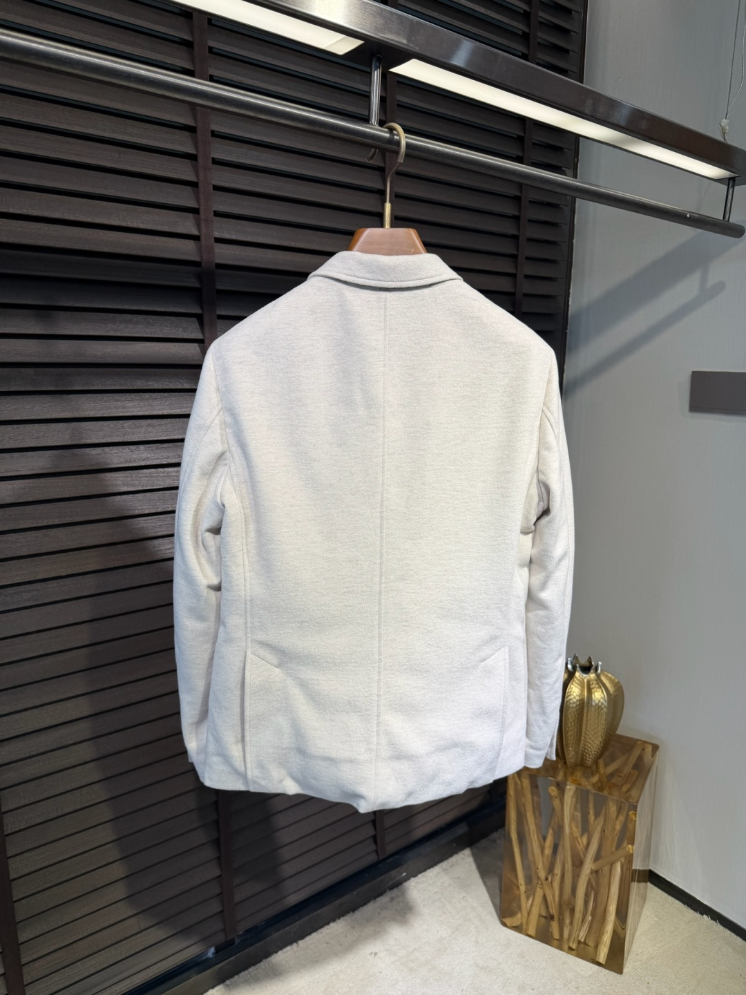 Zegn&杰尼🦷FW2026 Cashmere wool down suit 【Fabric/面料】羊绒羊毛混纺➕环保聚