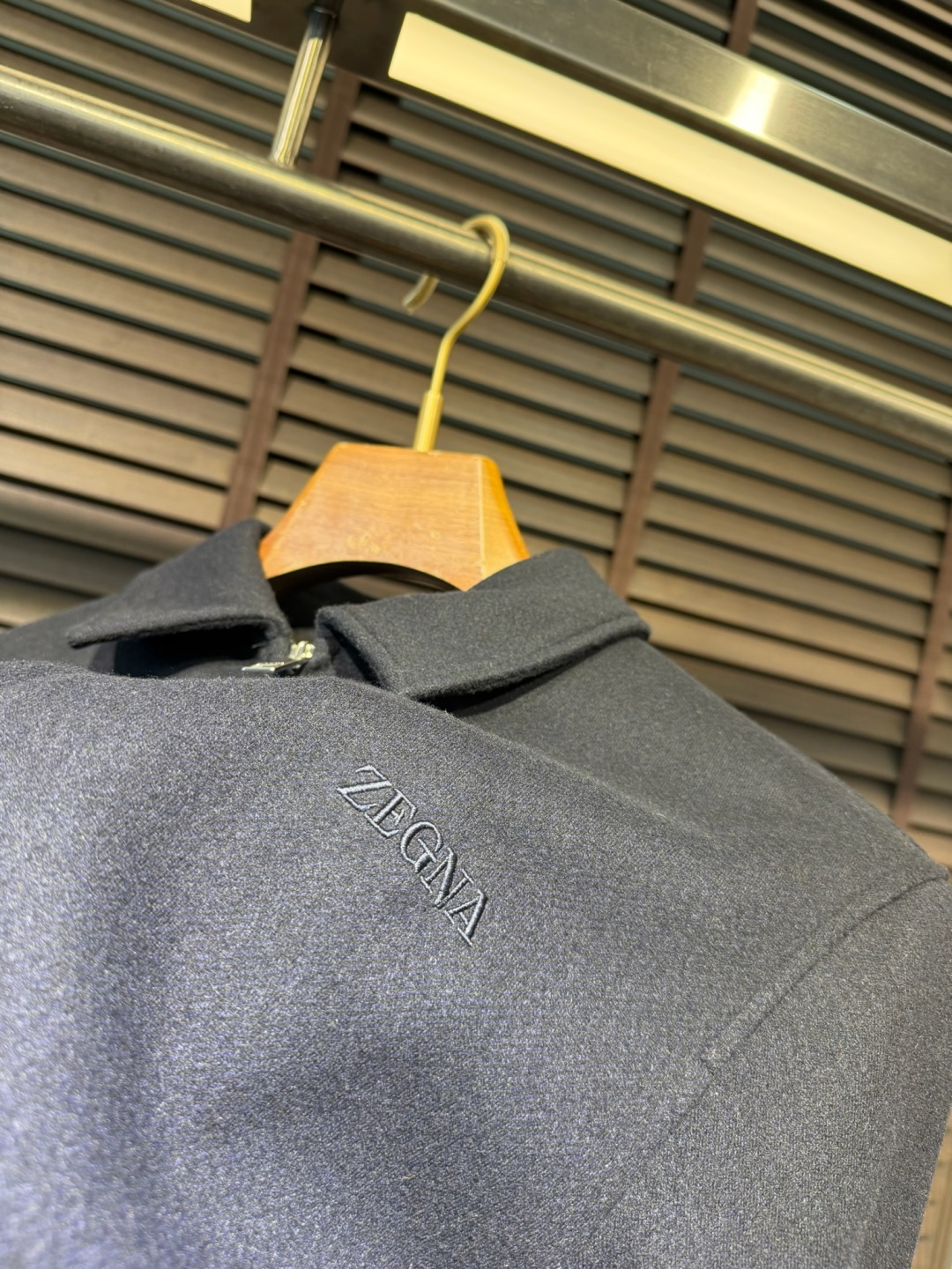 Zegn&杰尼🦷FW2026 Wool jacket 【Fabric/面料】羊毛混纺➕环保聚酯纤维➕内里高支数内衬 【C