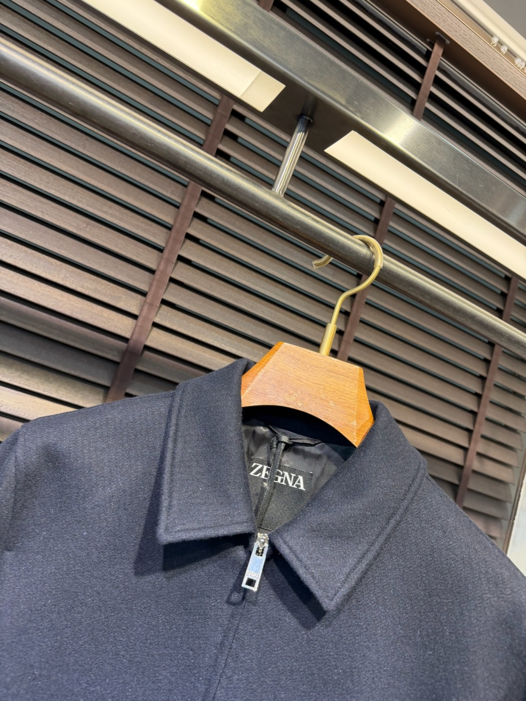 Zegn&杰尼🦷FW2026 Wool jacket 【Fabric/面料】羊毛混纺➕环保聚酯纤维➕内里高支数内衬 【C