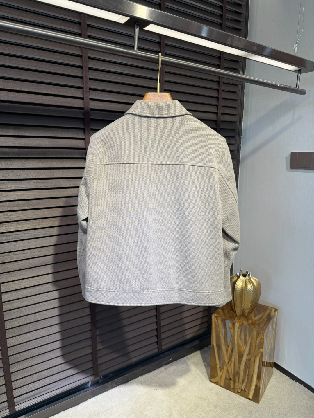 Zegn&杰尼🦷FW2026 Wool jacket 【Fabric/面料】羊毛混纺➕环保聚酯纤维➕内里高支数内衬 【C