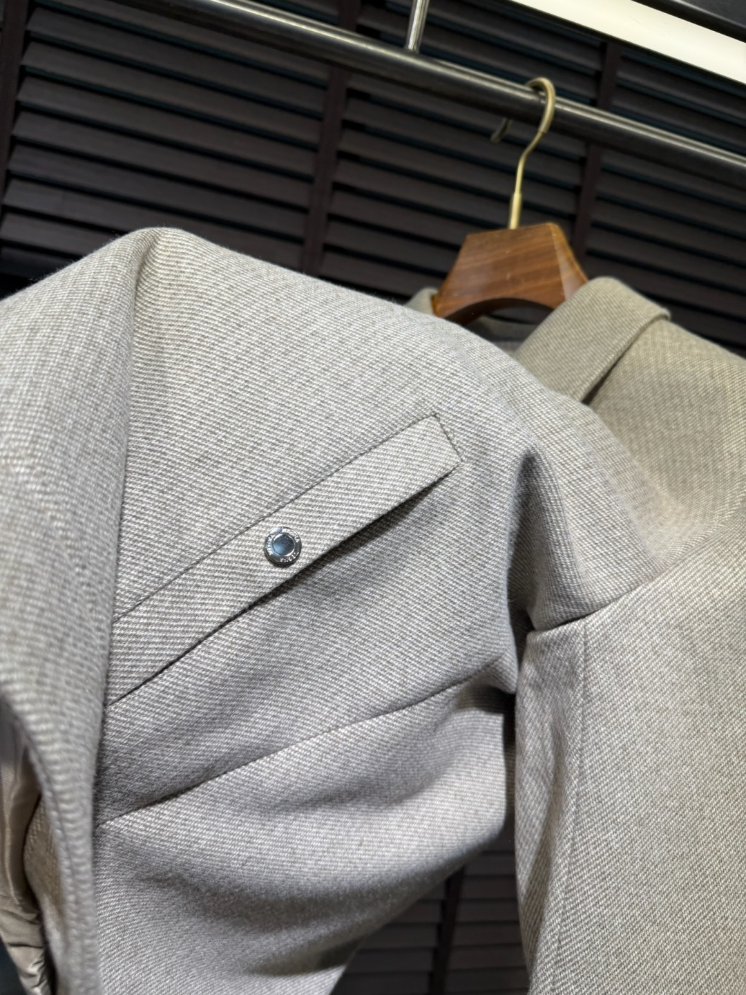 Zegn&杰尼🦷FW2026 Wool jacket 【Fabric/面料】羊毛混纺➕环保聚酯纤维➕内里高支数内衬 【C