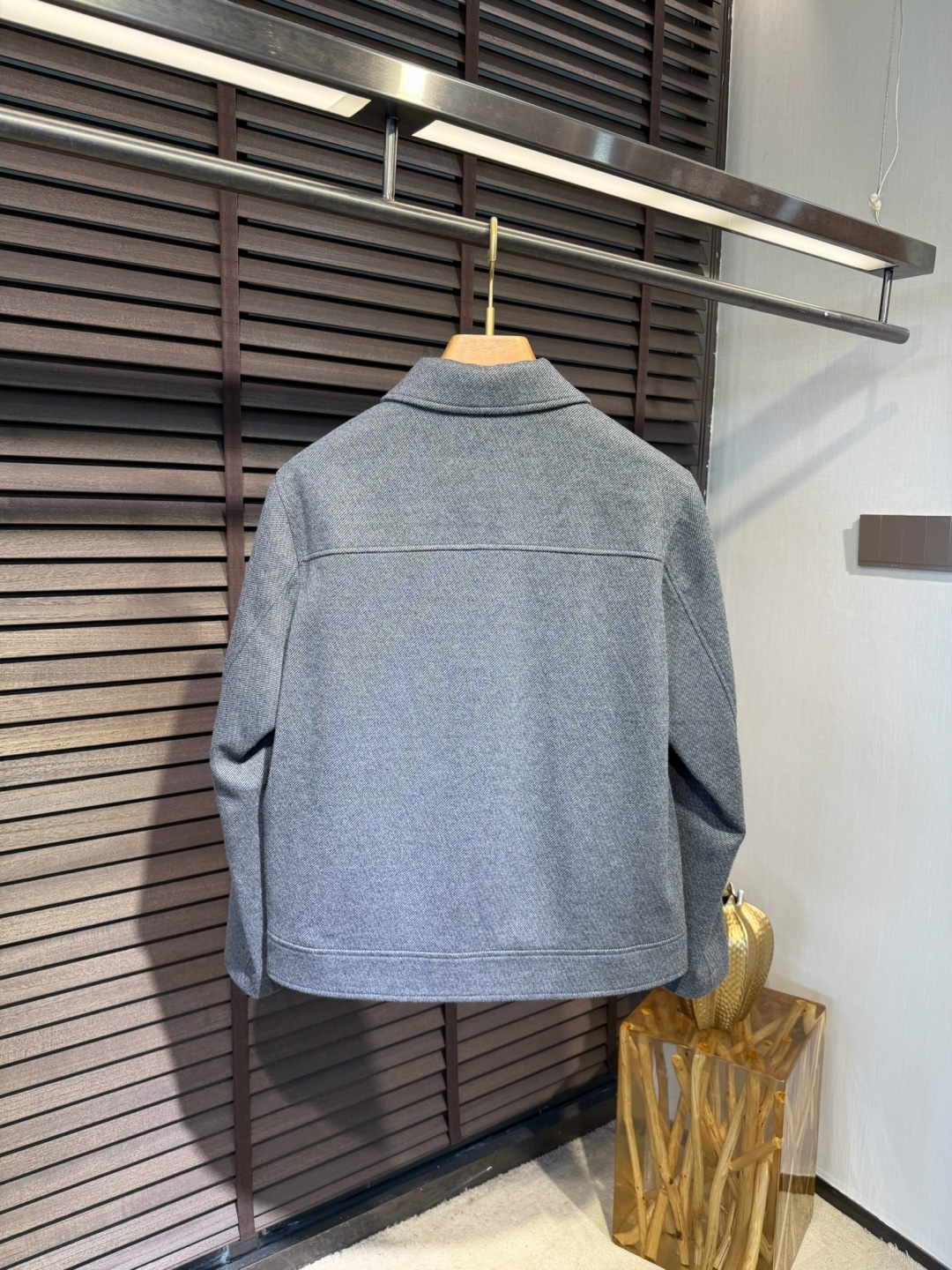 Zegn&杰尼🦷FW2026 Wool jacket 【Fabric/面料】羊毛混纺➕环保聚酯纤维➕内里高支数内衬 【C