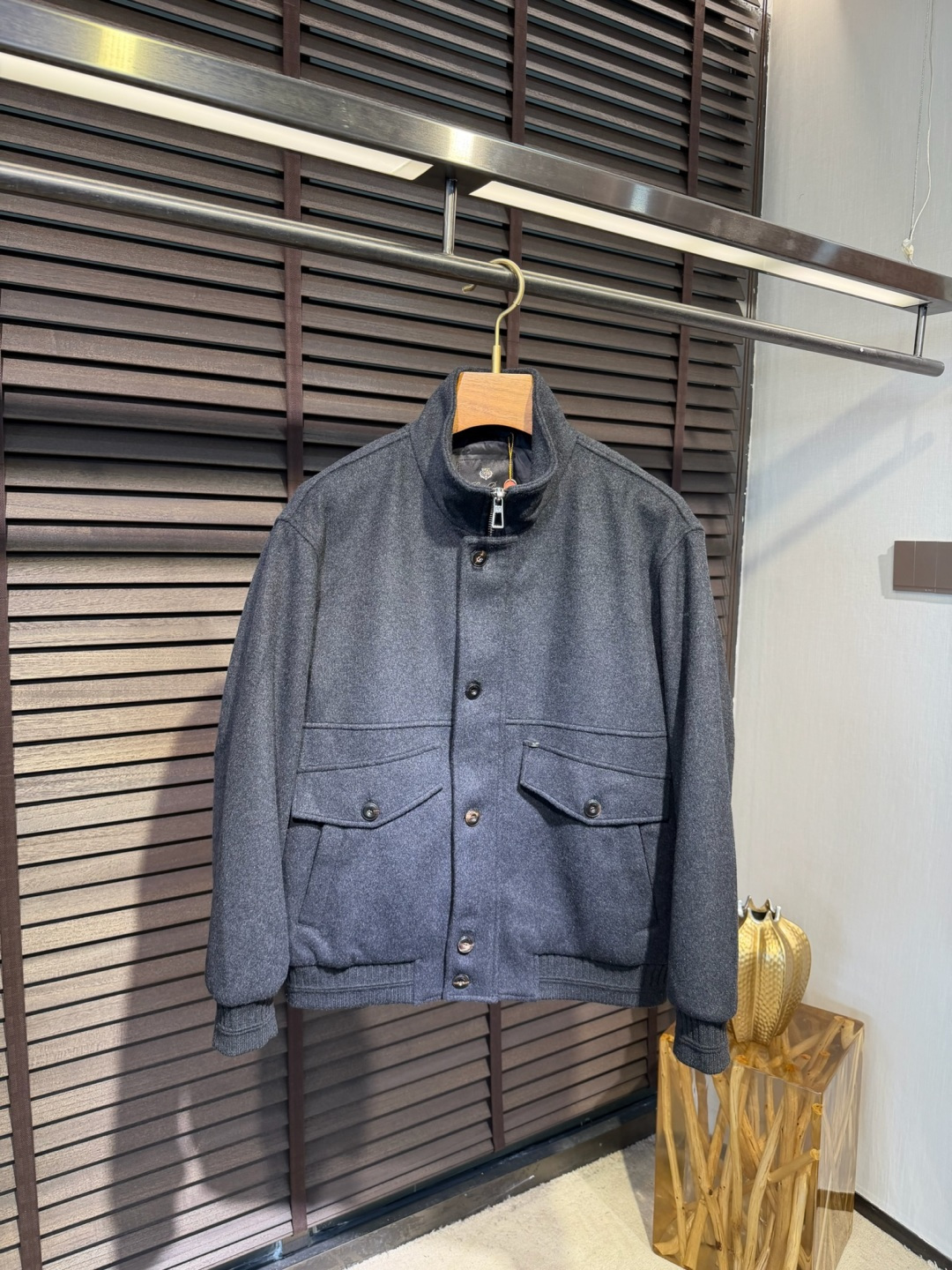 Loro Pian&诺悠翩雅FW2026 Wool jacket down coat 【Fabric/面料】羊毛➕聚酯纤