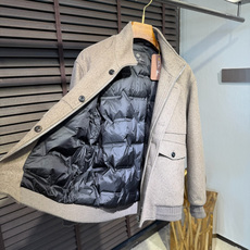 Loro Pian&诺悠翩雅FW2026 Wool jacket down coat 【Fabric/面料】羊毛➕聚酯纤 Loro Pian&诺悠翩雅FW2026 Wool jacket down coat 【Fabric/面料】羊毛➕聚酯纤