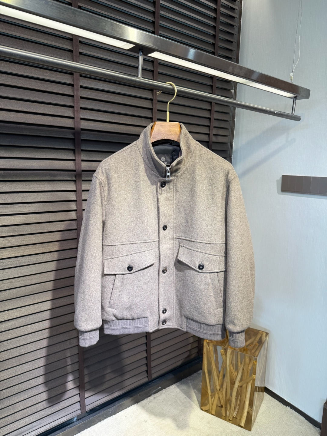 Loro Pian&诺悠翩雅FW2026 Wool jacket down coat 【Fabric/面料】羊毛➕聚酯纤