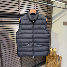 羽绒服 Monc&蒙👄FW2026 New Down Vest 【Fabric/面料】环保聚酯纤维➕内里填充90%白鸭绒 羽绒服 Monc&蒙👄FW2026 New Down Vest 【Fabric/面料】环保聚酯纤维➕内里填充90%白鸭绒
