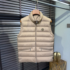 羽绒服 Monc&蒙👄FW2026 New Down Vest 【Fabric/面料】环保聚酯纤维➕内里填充90%白鸭绒 羽绒服 Monc&蒙👄FW2026 New Down Vest 【Fabric/面料】环保聚酯纤维➕内里填充90%白鸭绒