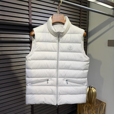 羽绒服 Monc&蒙👄FW2026 New Down Vest 【Fabric/面料】环保聚酯纤维➕内里填充90%白鸭绒 羽绒服 Monc&蒙👄FW2026 New Down Vest 【Fabric/面料】环保聚酯纤维➕内里填充90%白鸭绒