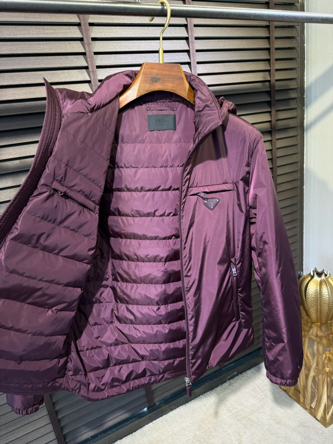 羽绒服 Pra&普拉嗒FW2026 New Down Jacket 【Fabric/面料】环保聚酯纤维➕内里填充90%白 羽绒服 Pra&普拉嗒FW2026 New Down Jacket 【Fabric/面料】环保聚酯纤维➕内里填充90%白