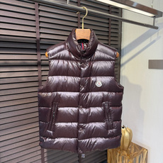 羽绒服 Monc&蒙👄FW2026 New Down Vest 【Fabric/面料】环保聚酯纤维➕内里填充90%白鸭绒 羽绒服 Monc&蒙👄FW2026 New Down Vest 【Fabric/面料】环保聚酯纤维➕内里填充90%白鸭绒