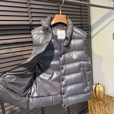 羽绒服 Monc&蒙👄FW2026 New Down Vest 【Fabric/面料】环保聚酯纤维➕内里填充90%白鸭绒 羽绒服 Monc&蒙👄FW2026 New Down Vest 【Fabric/面料】环保聚酯纤维➕内里填充90%白鸭绒