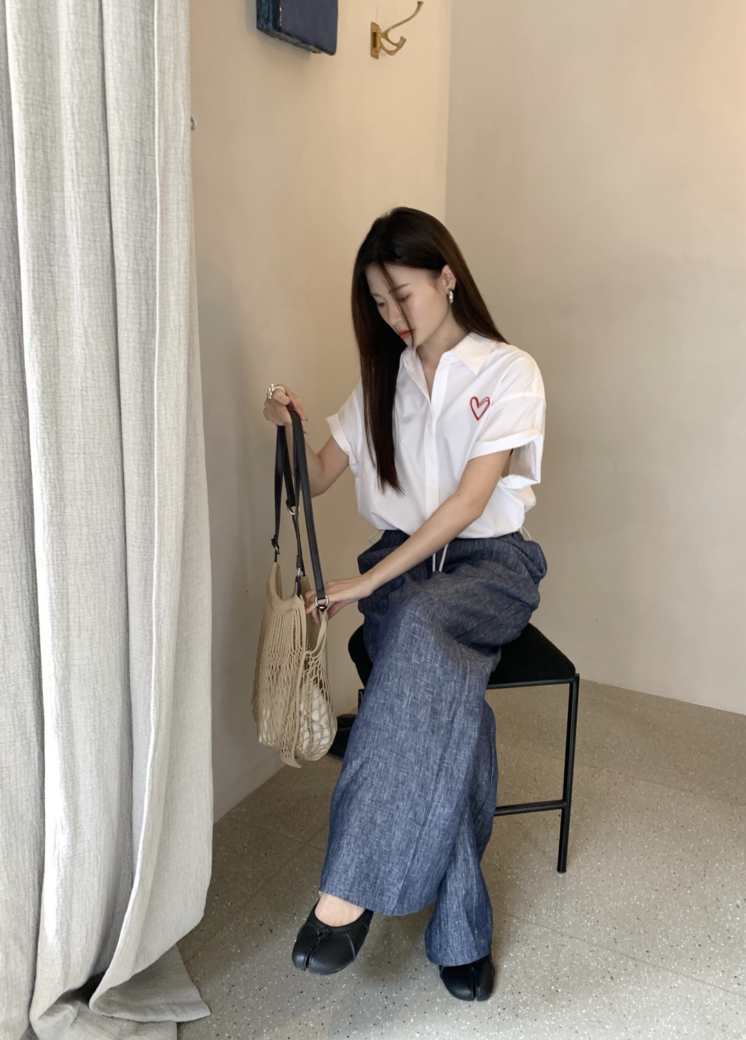 亚麻裤子